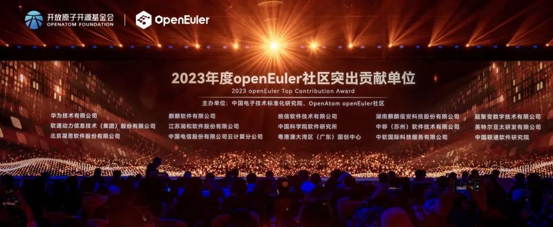 操作系统大会2023丨bodog博狗动力斩获“2023年度openEuler社区突出孝顺单位”奖项